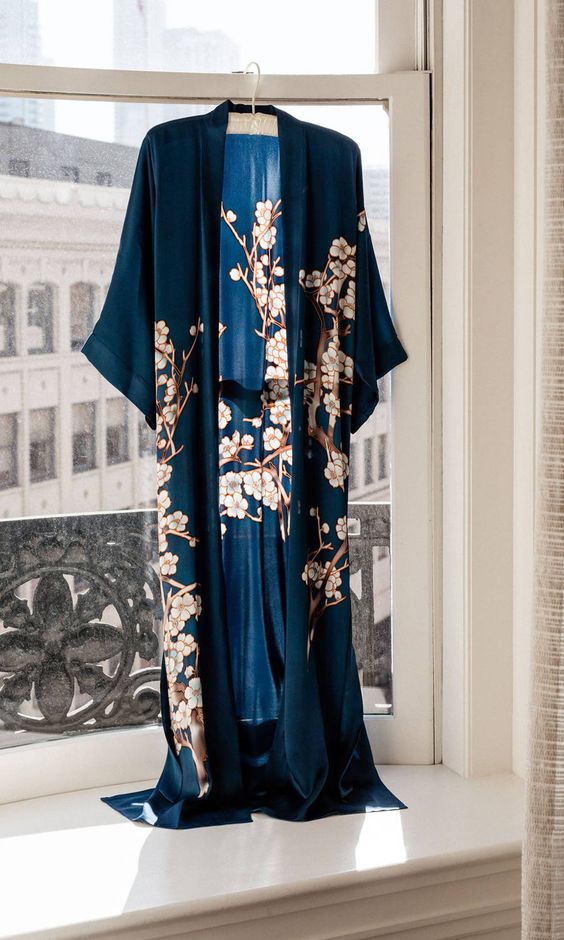 robe peignoir kimono