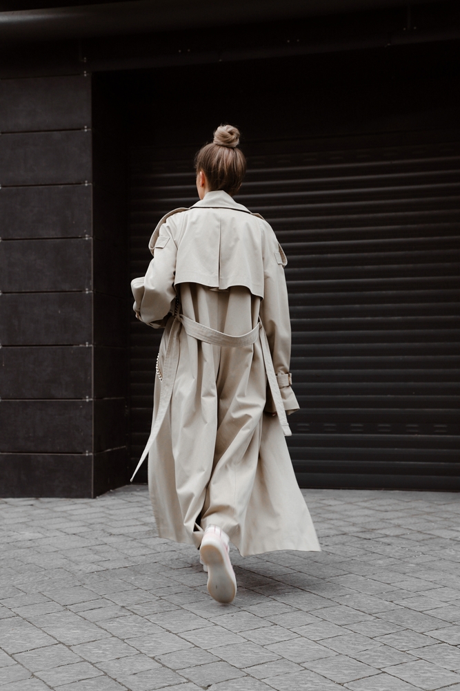 trench long femme