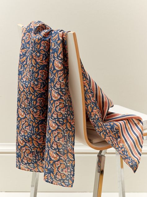 foulard imprimé paisley