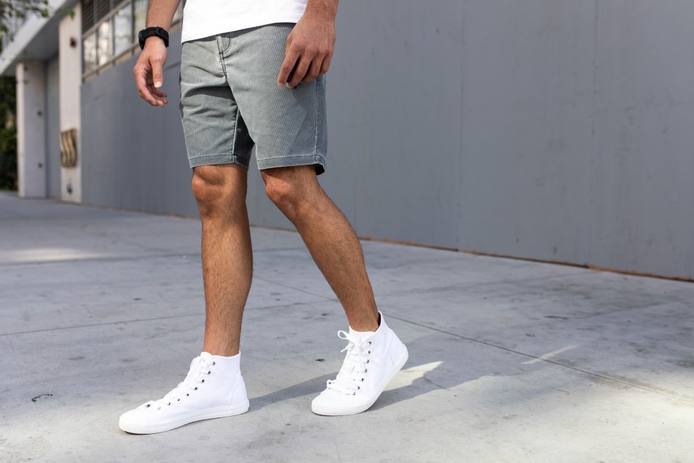 la tennis pour homme blanche 