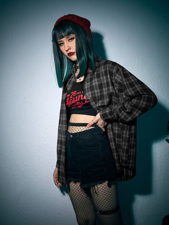 vêtements néo grunge